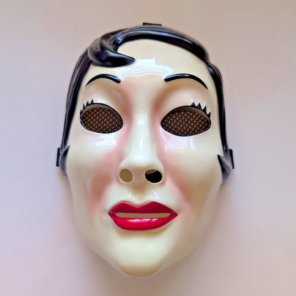 The Strangers Pin Up Doll Mask Halloween Fancy Dress Adult Costume Female Scary